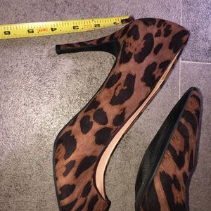 A-n-d ea way size 11 leopard heels.